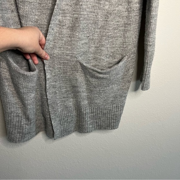 Women’s Liz Claiborne gray open front duster cardigan size XL - Picture 7 of 9